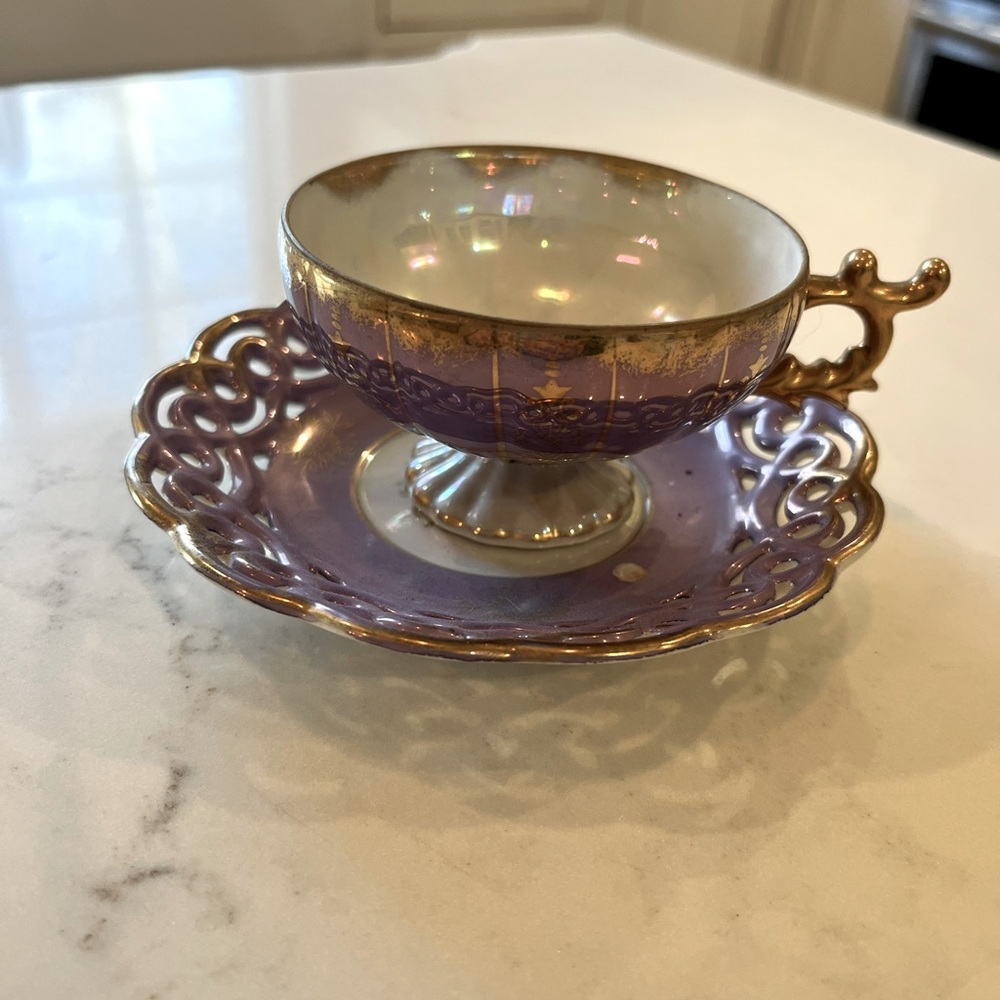 Vintage Tea Cup & Saucer-Japan